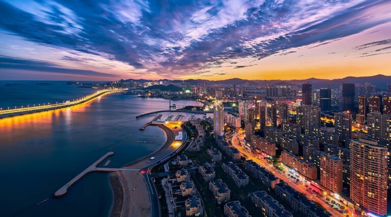 Dalian City at Night
