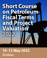 Short Course on Petroleum Fiscal Terms and Project Valuation
